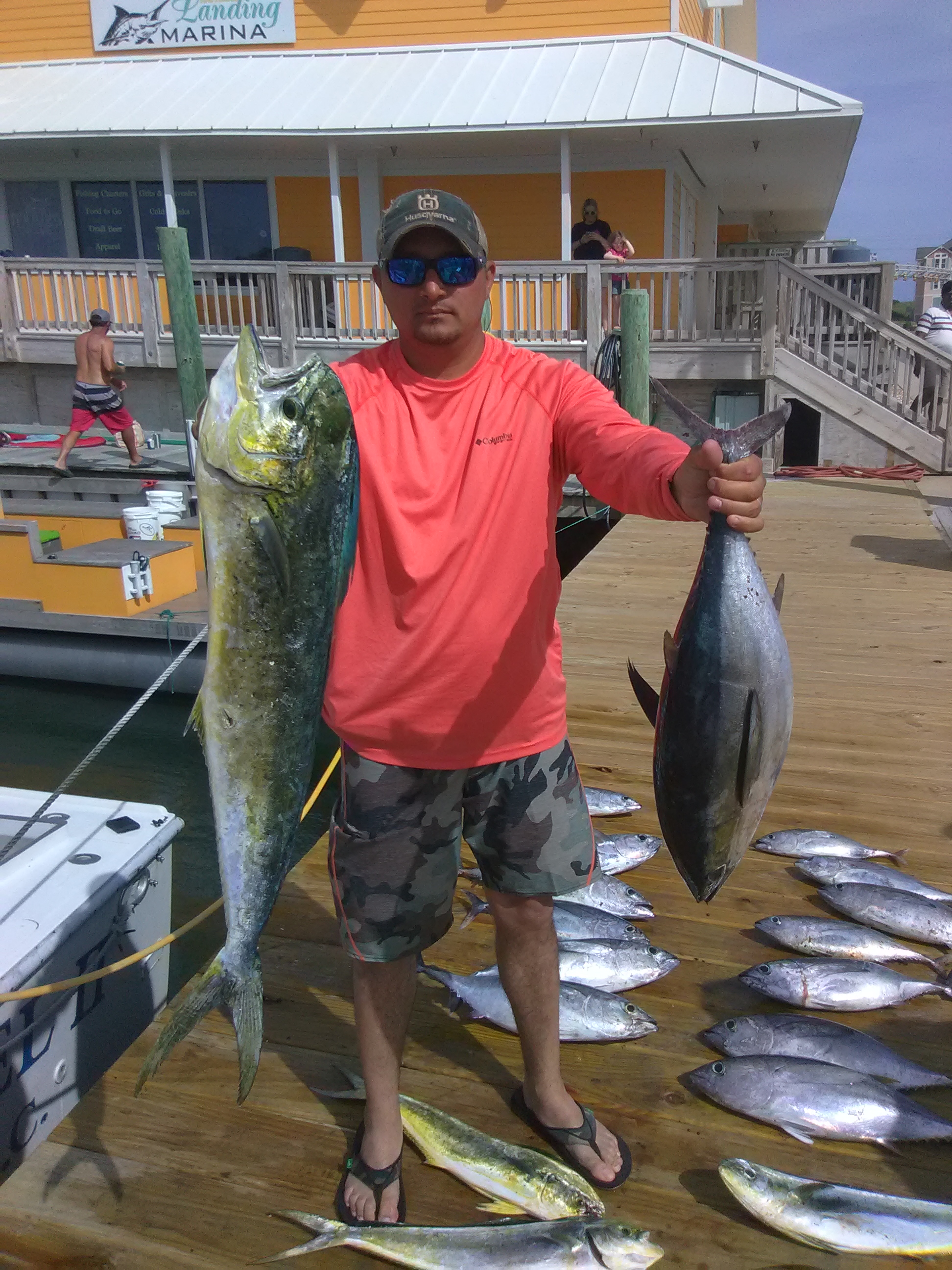 Fishing with Captain Bruce out of Hatteras Landing Marina