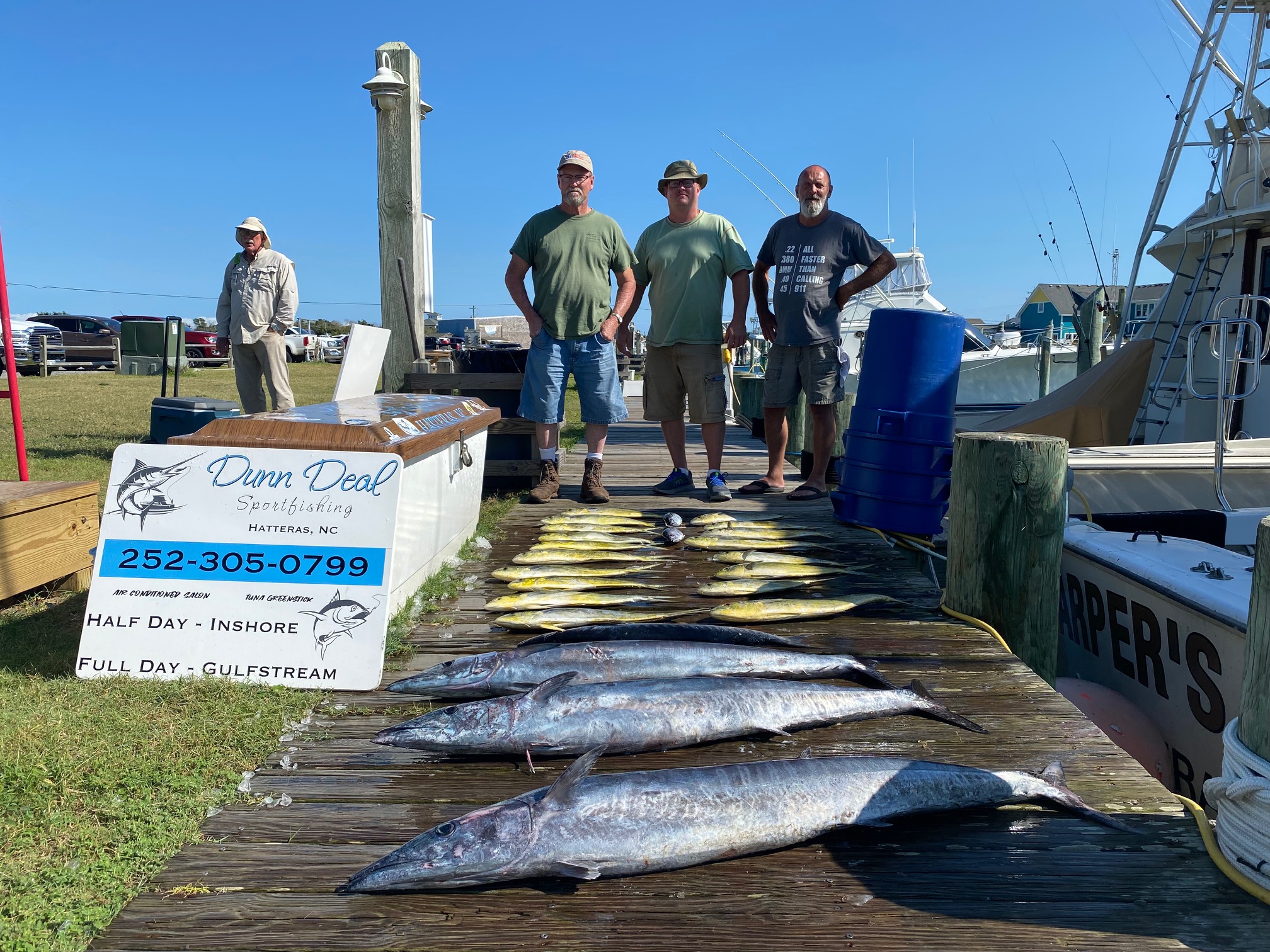 Dunn Deal Offshore Fishing Charters Hatteras, NC OBX Wahoo