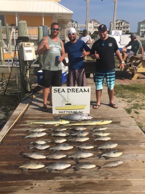 Fishing on the Sea Dream at Hatteras Landing Marina