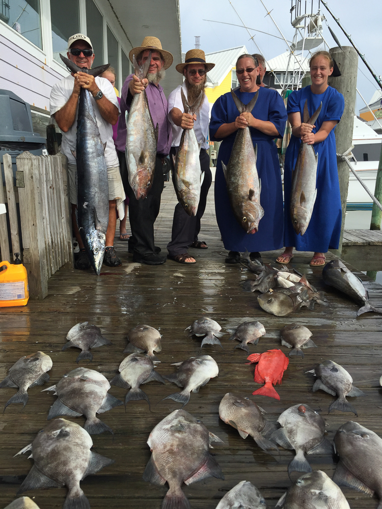 Big catch on the Stormy Petrel II