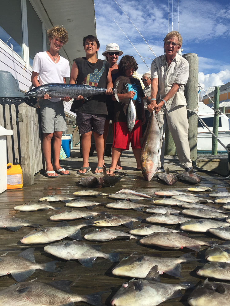 Big catch on the Stormy Petrel II