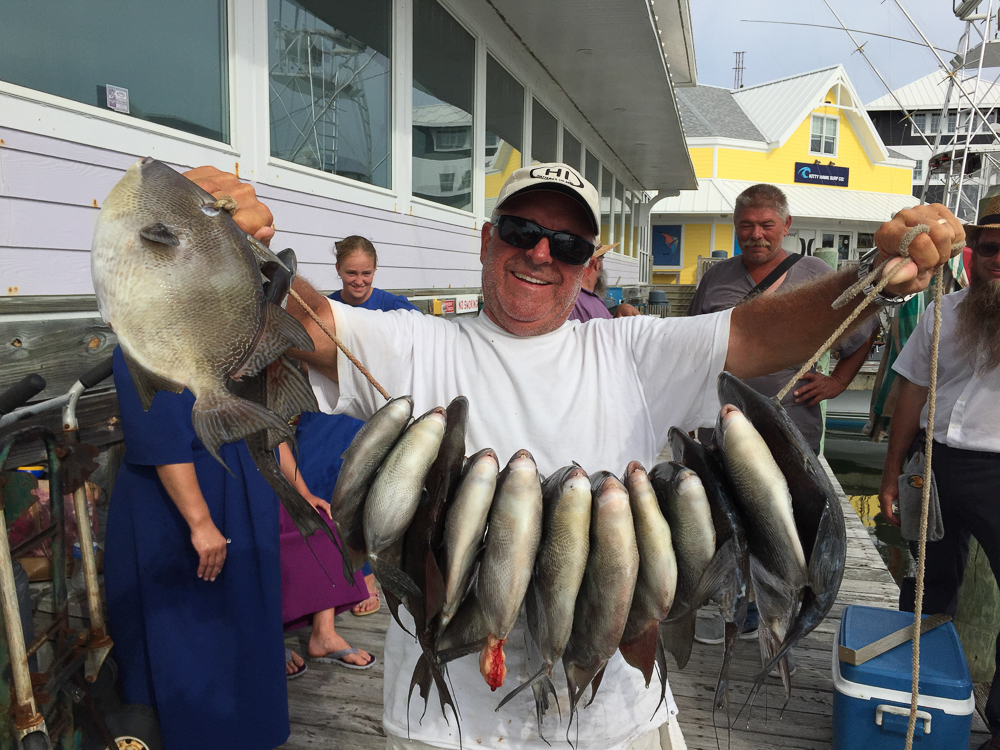 Big catch on the Stormy Petrel II