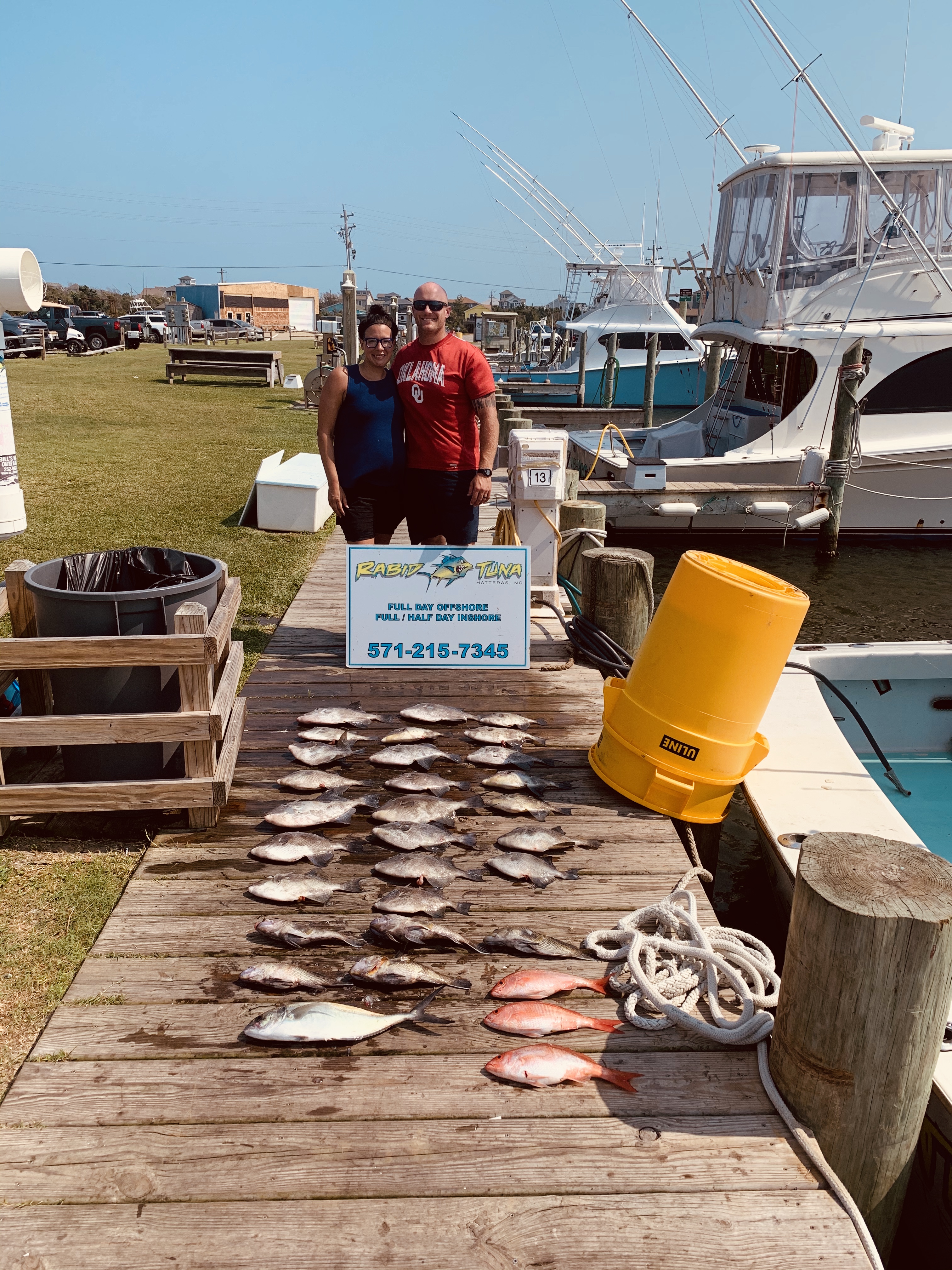 Hatteras Sportfishing Charters Teach's Lair Rabid Tuna