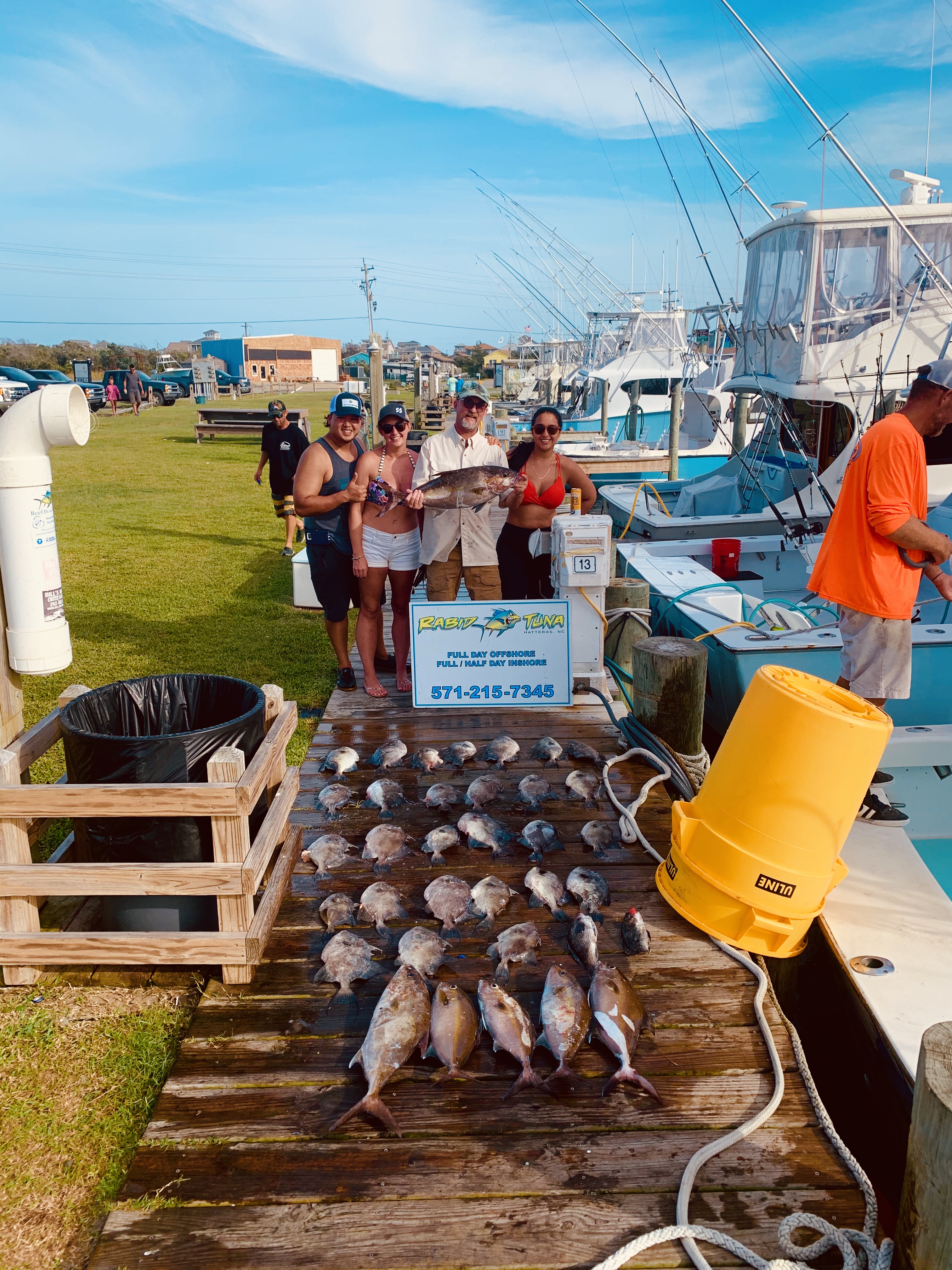 Hatteras Sportfishing Offshore Teach's Lair Charters Tuna Mahi Report