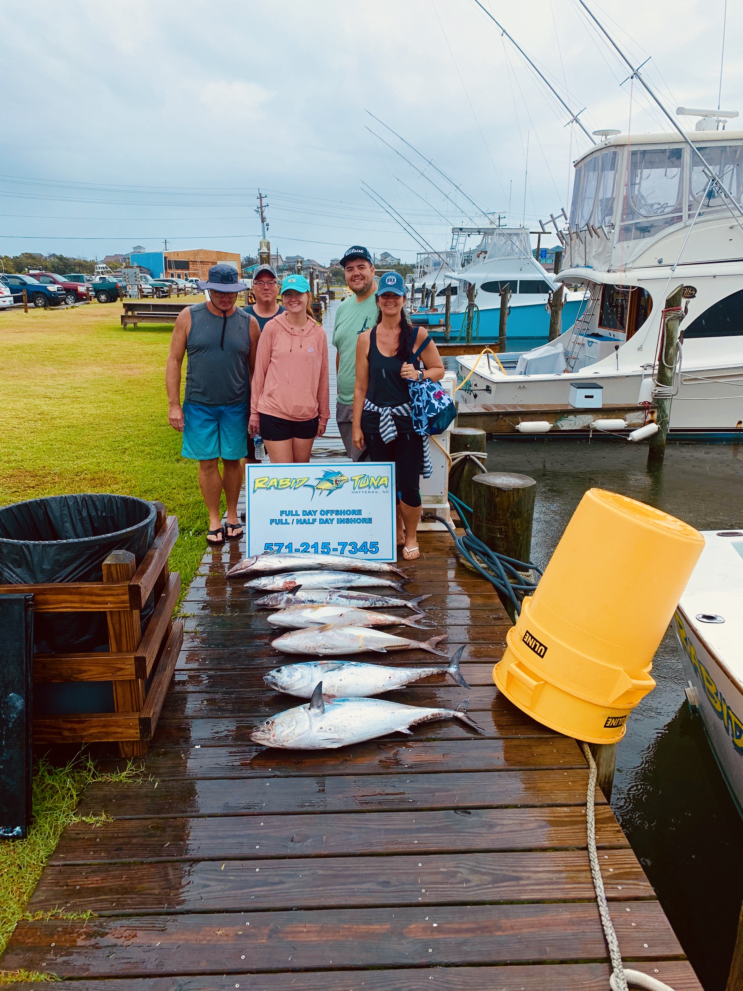 Hatteras Sportfishing Rabid Tuna Offshore Teach's Lair