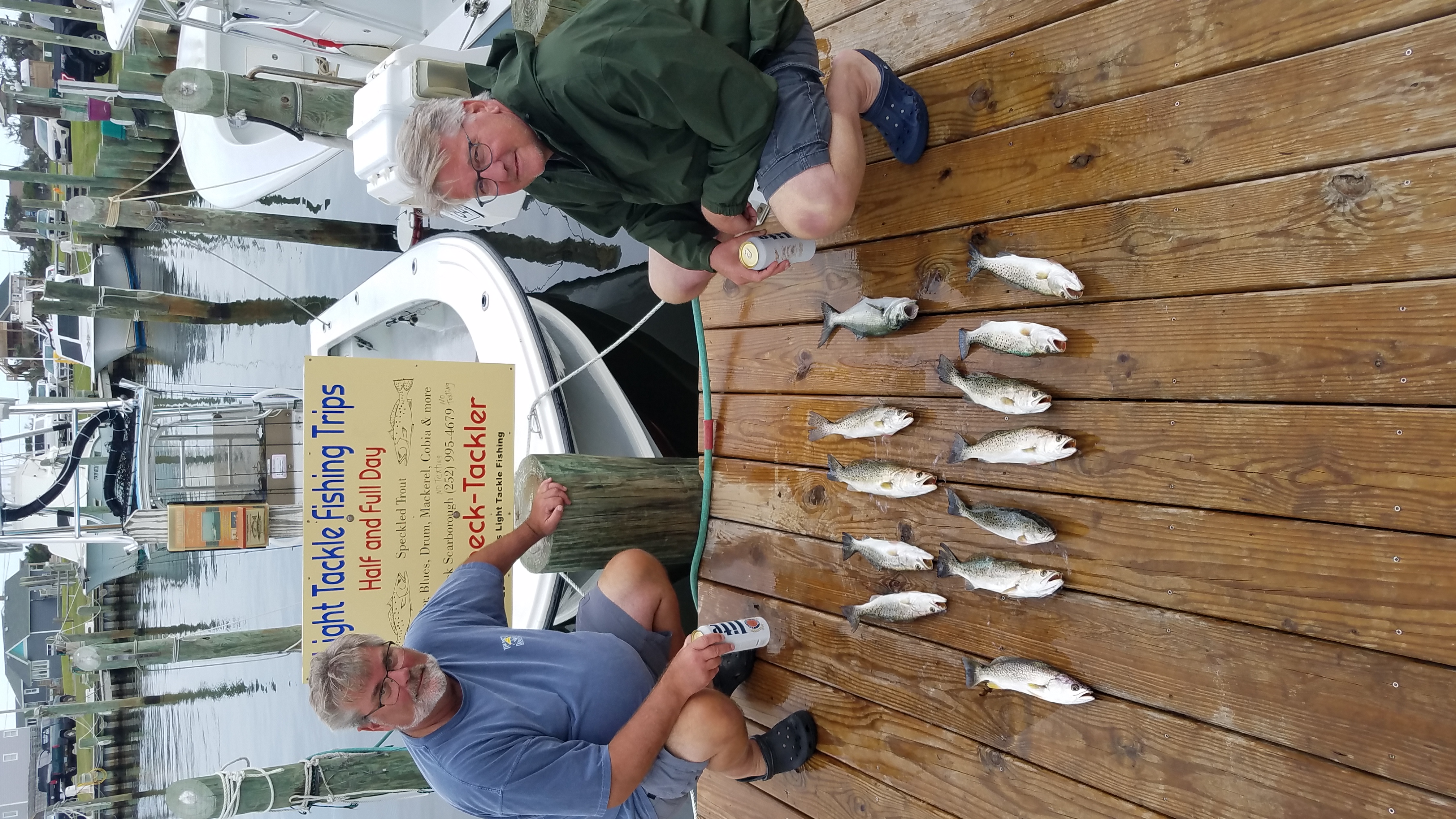 Hatteras Inshore Fishing Charters Teach's Lair Speck-Tackler