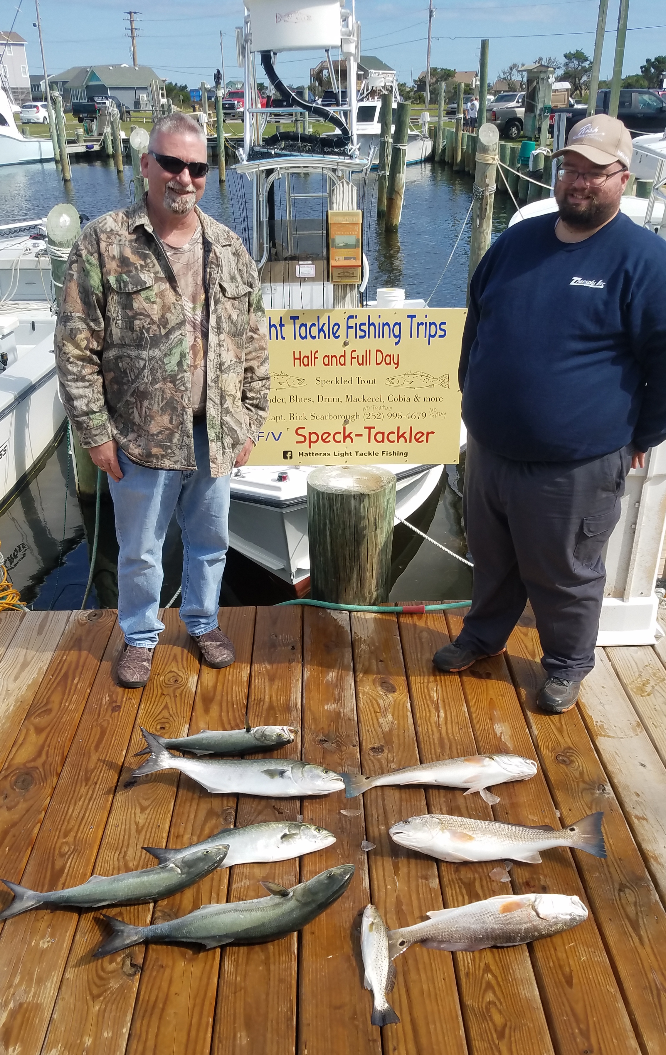 Speck-Tackler Teach's Lair Fishing Charter