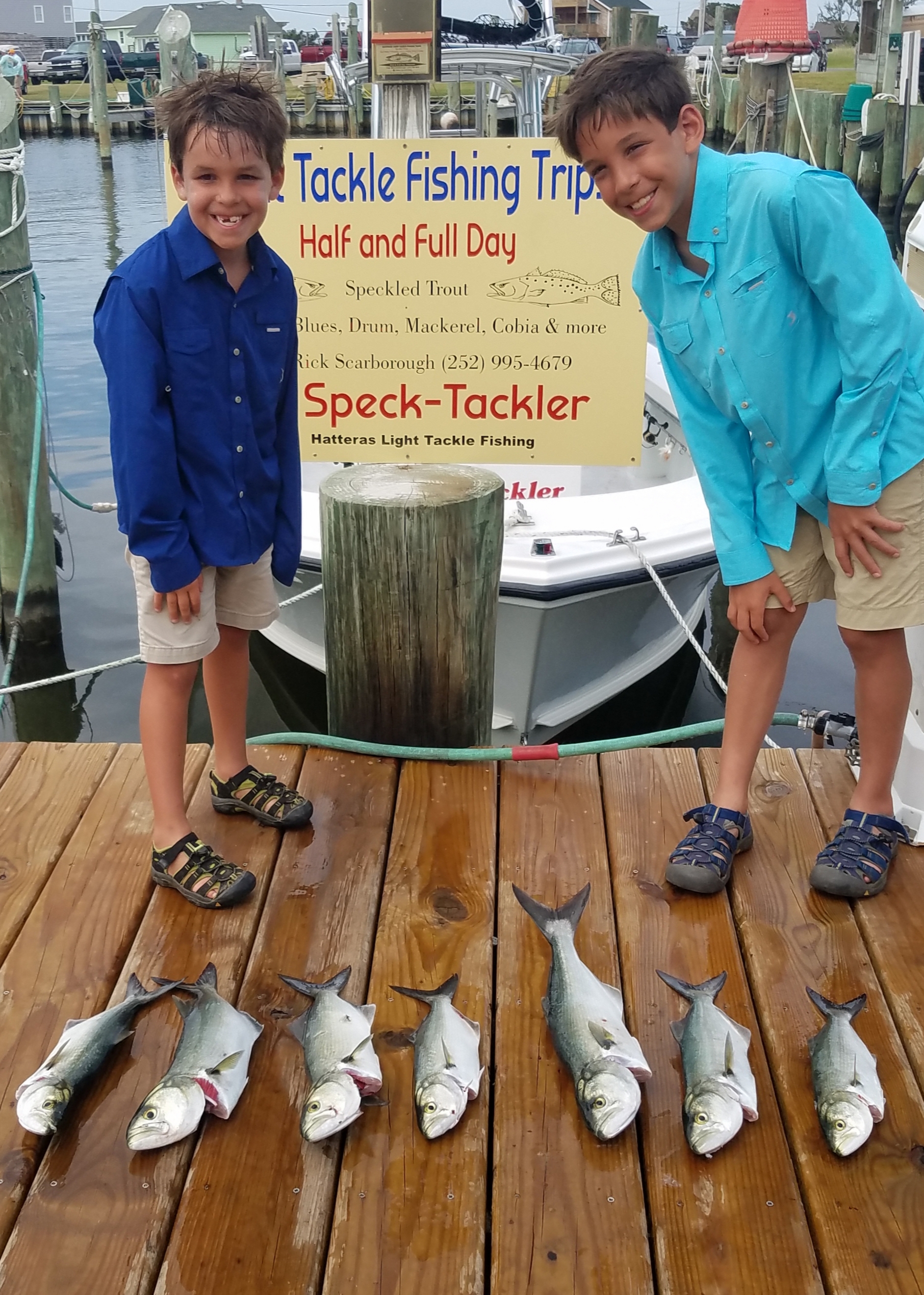 Speck-Tackler Fishing