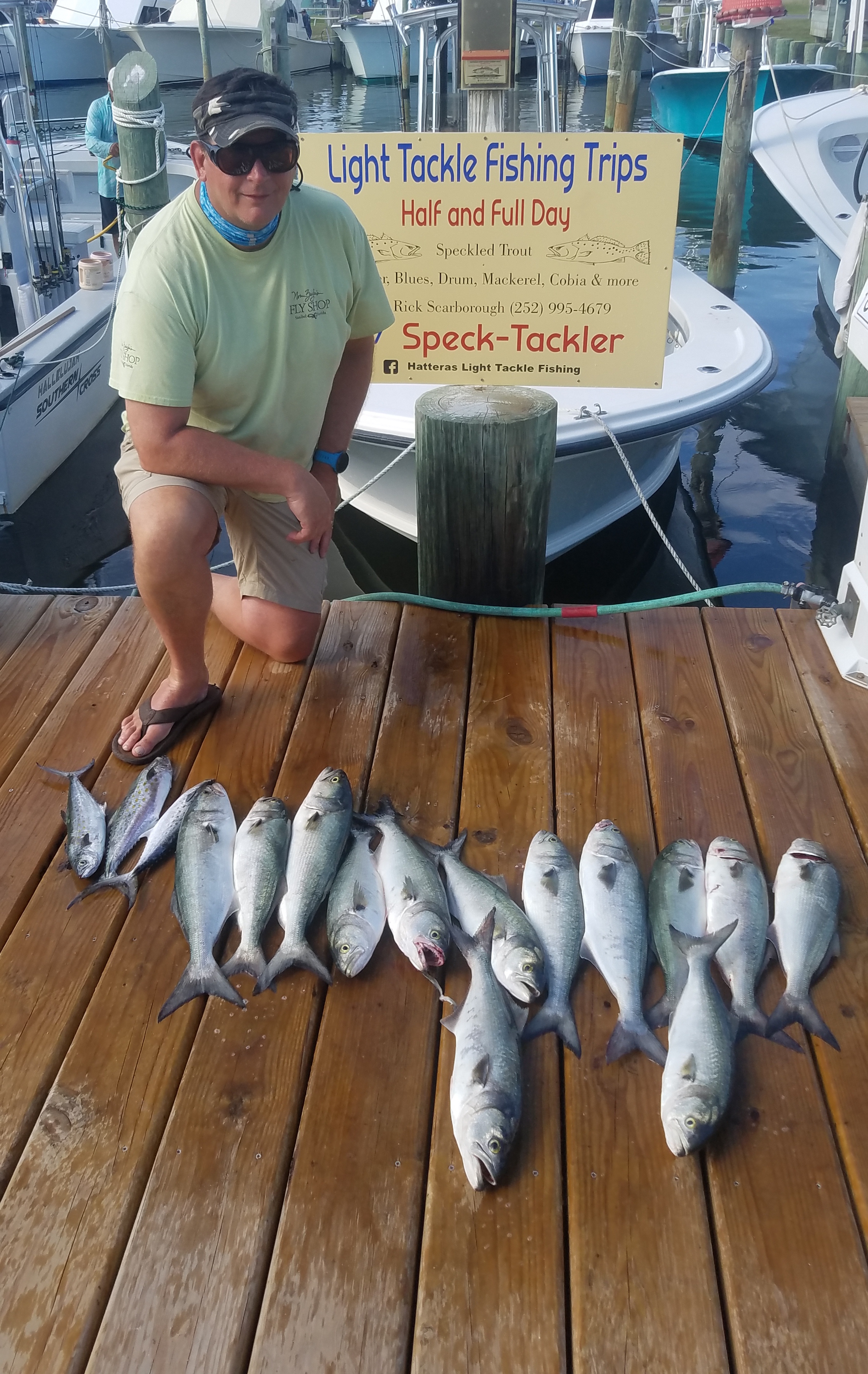 Speck-Tackler Teach's Lair Fishing Inshore Charters
