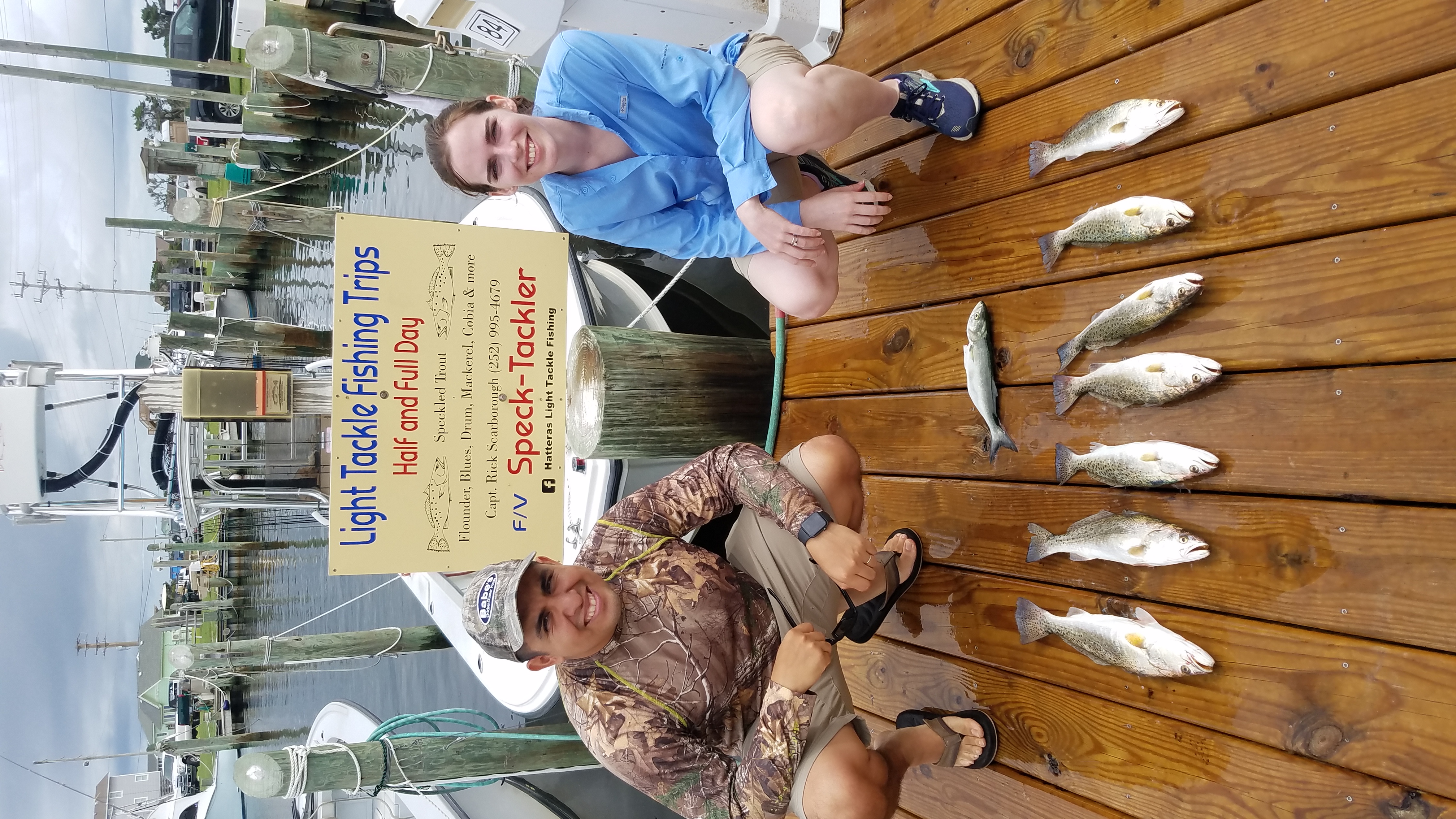 Speck-Tackler Teach's Lair Inshore Fishing Charters