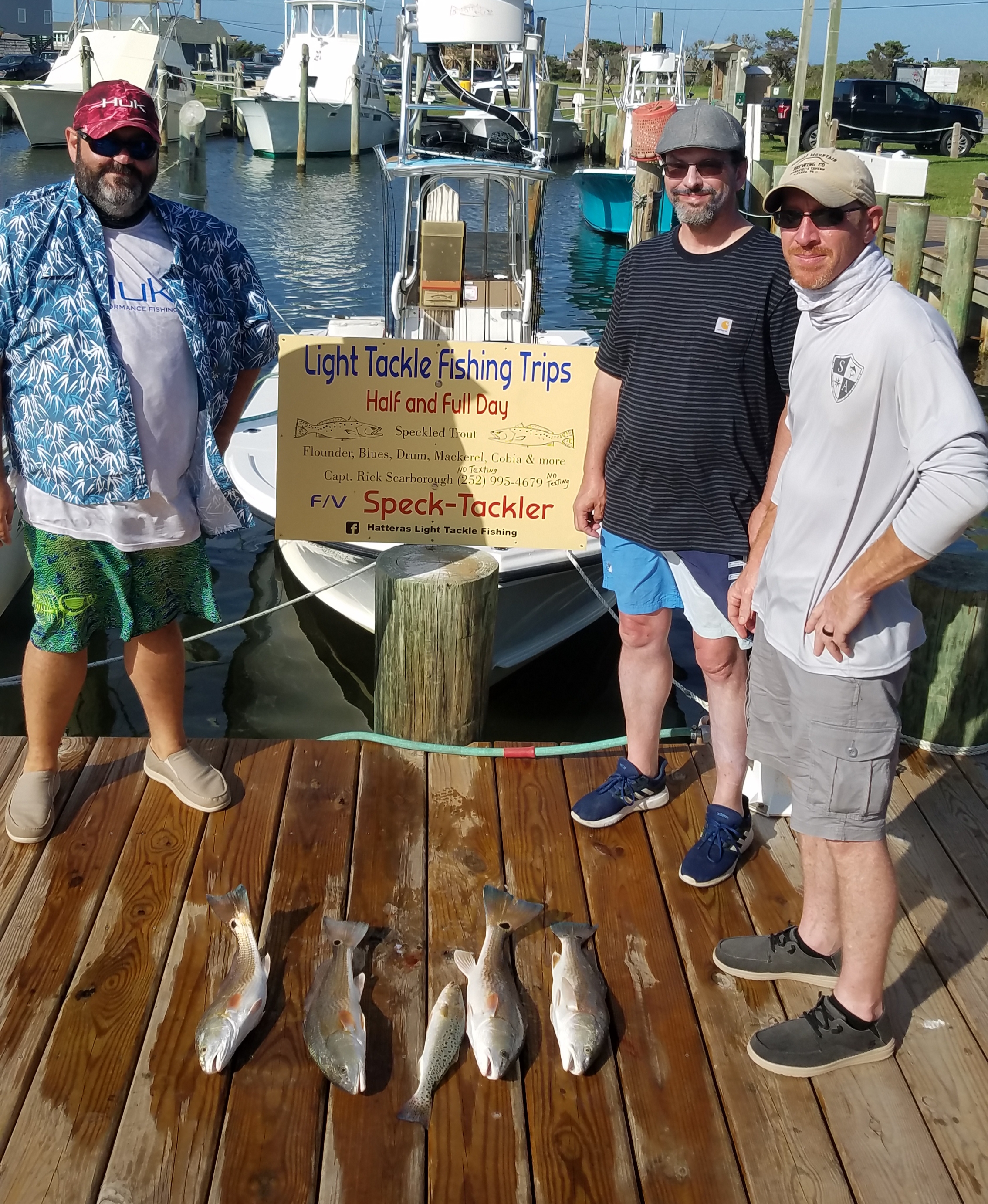 Speck-Tackler Teach's Lair Fishing Charter Inshore