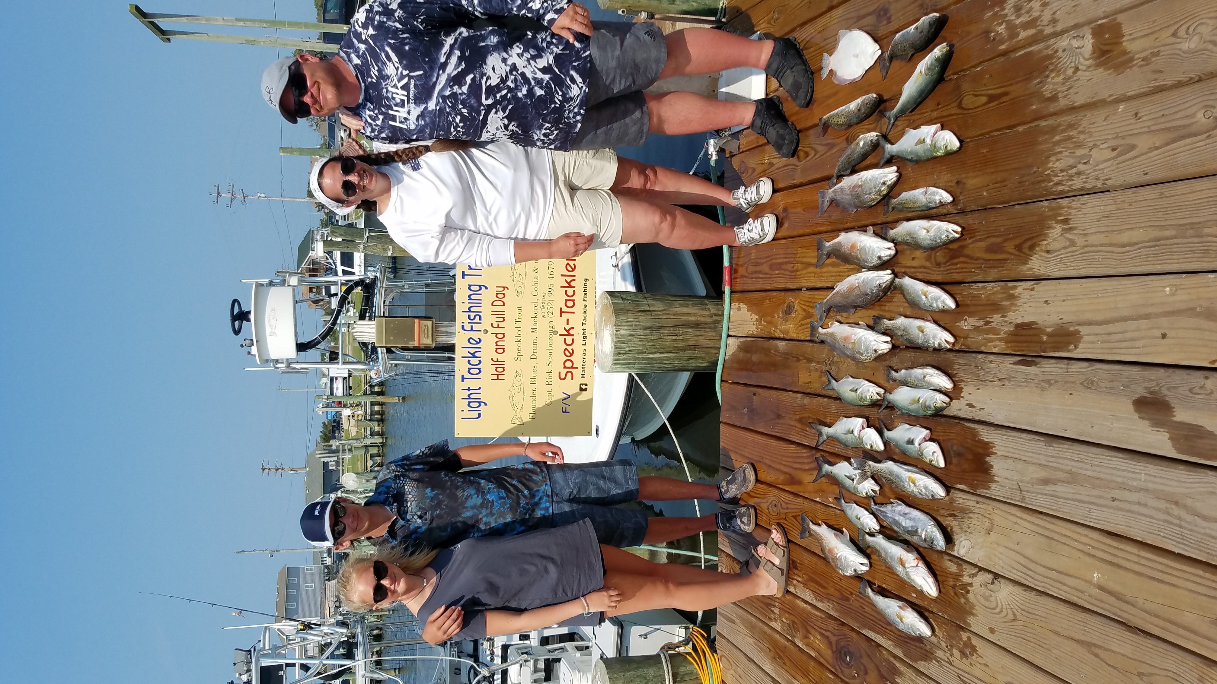 Hatteras Inshore Fishing Charters Teach's Lair Drum Speckled Trout