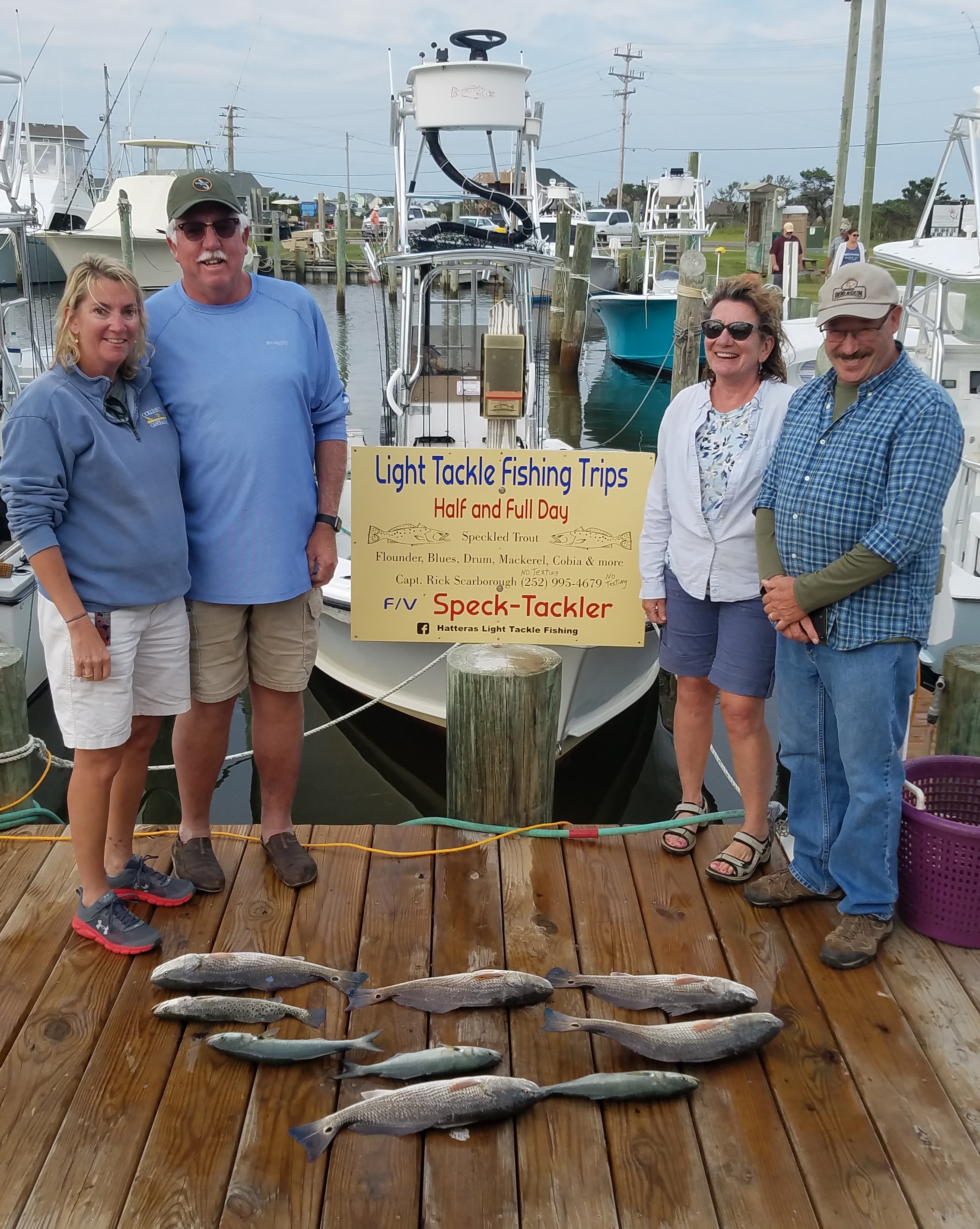 Hatteras Inshore Fishing Charters Teach's Lair 2020