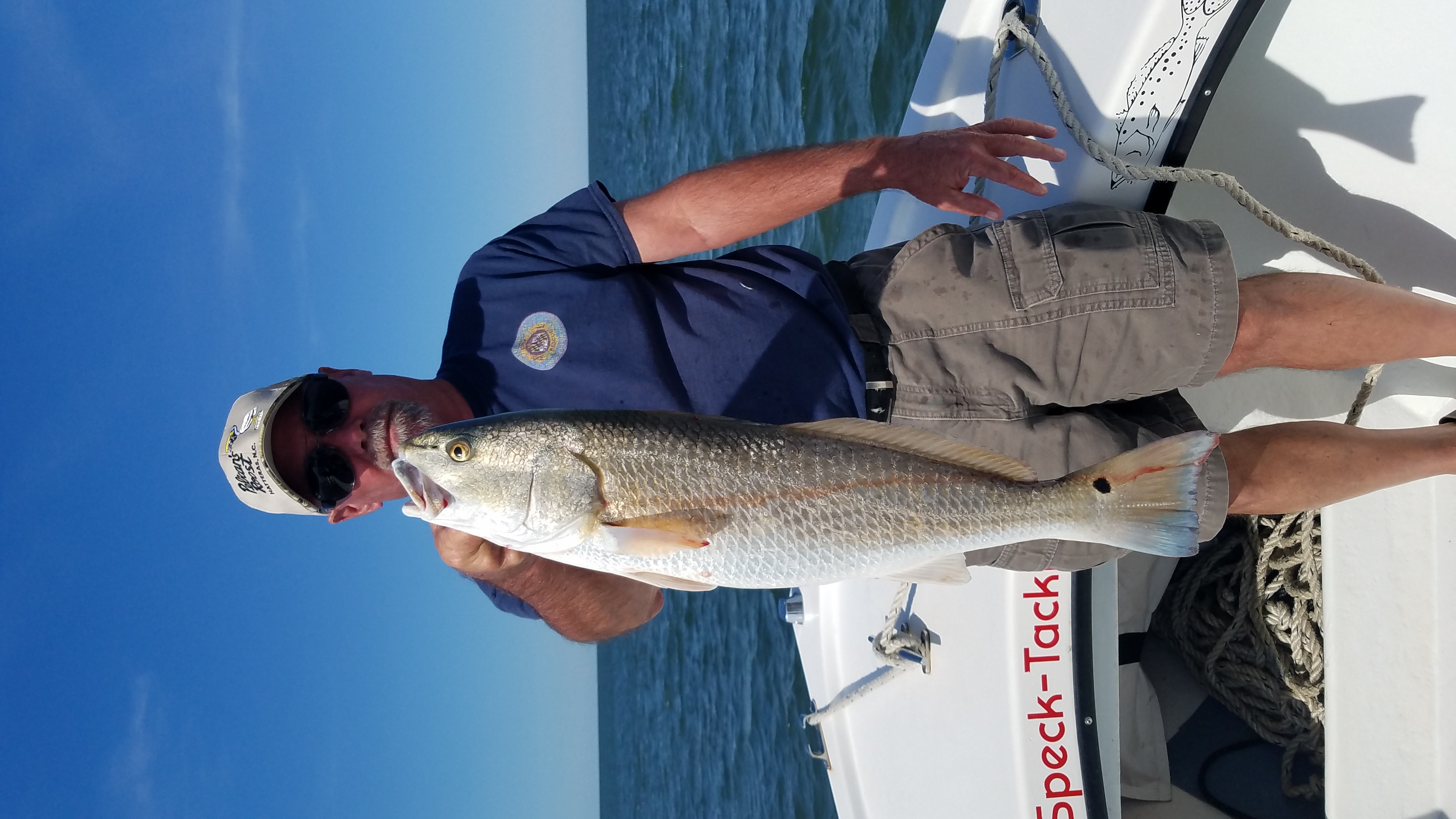 Speck-Tackler Teach's Lair Fishing Charter Inshore Hatteras Puppy Drum