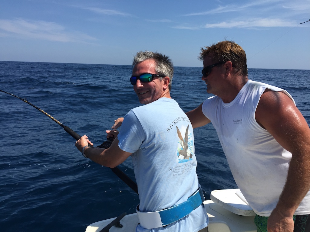 Fishing with Captain Brian on the Stormy Petrel II